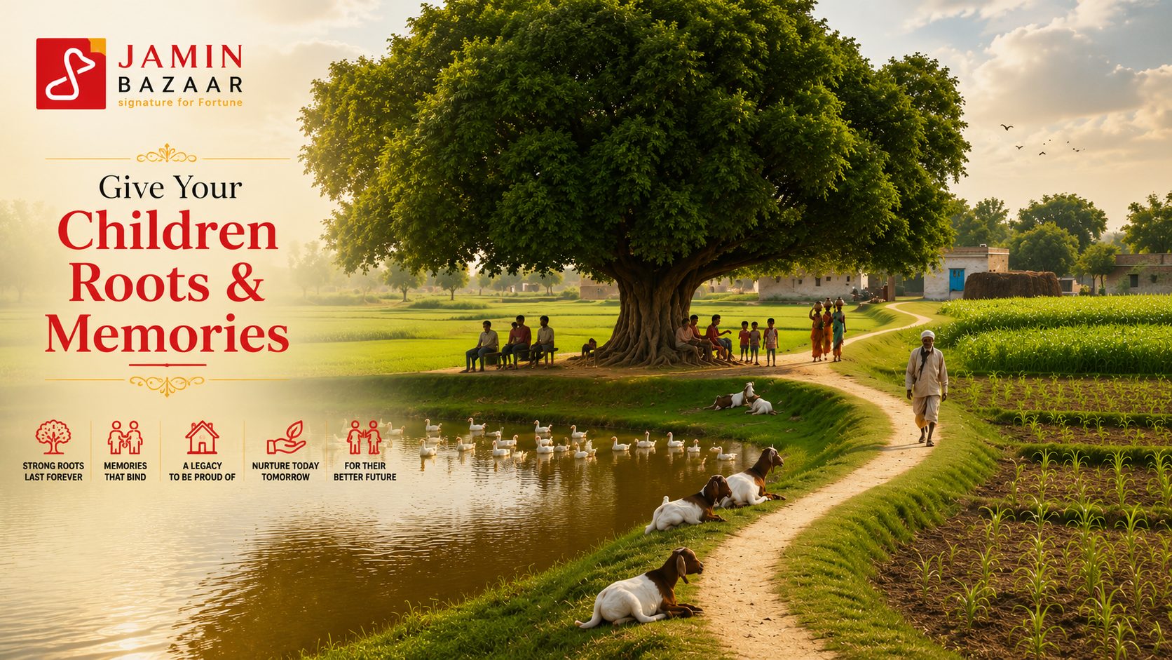 Give Your Children Roots & Memories